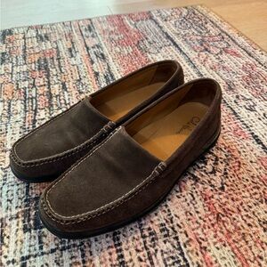 Cole Haan C06684 Men’s Brown Suede Slip-on Nike Air Sole Size 12 M